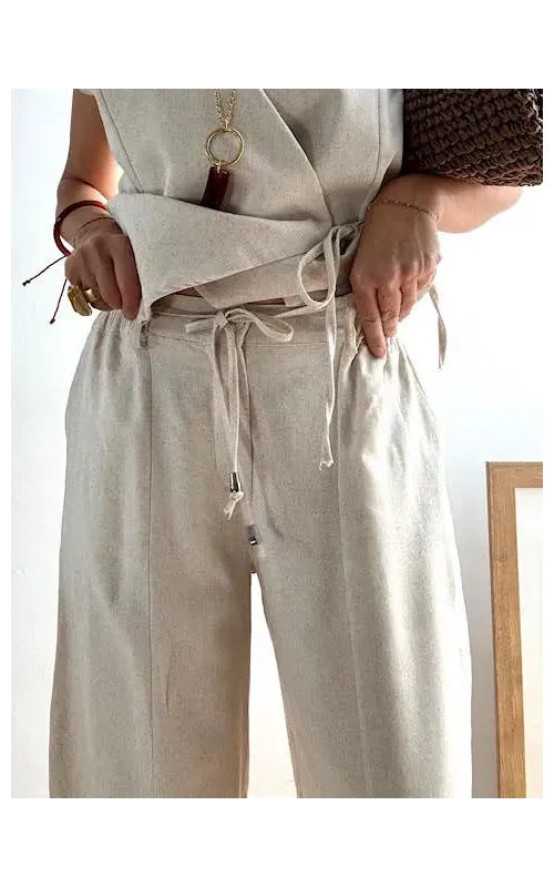 Pantalones Lino Ribera