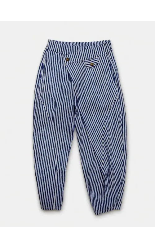 Pantalones Cruzado Marino