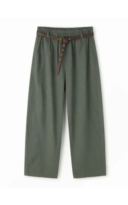 Pantalones Ligero Trevi Verde