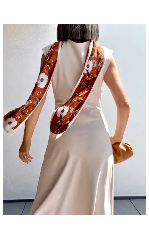 Vestido Elena Beige