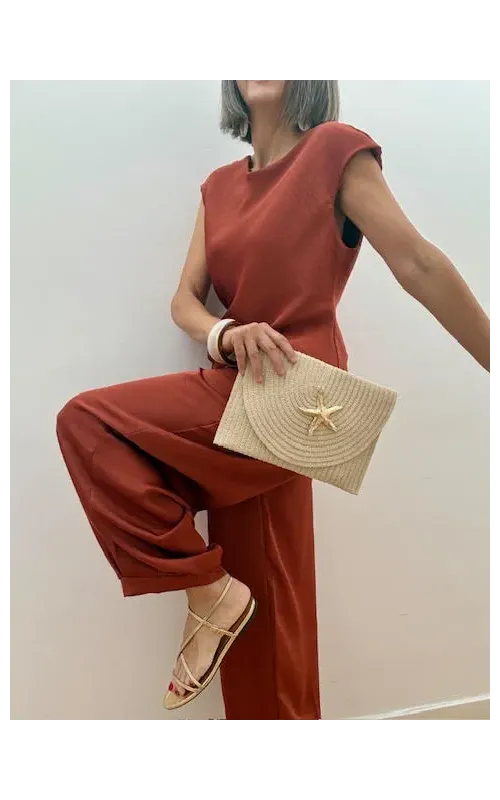 Pantalones Bombachos Satinado Caldera