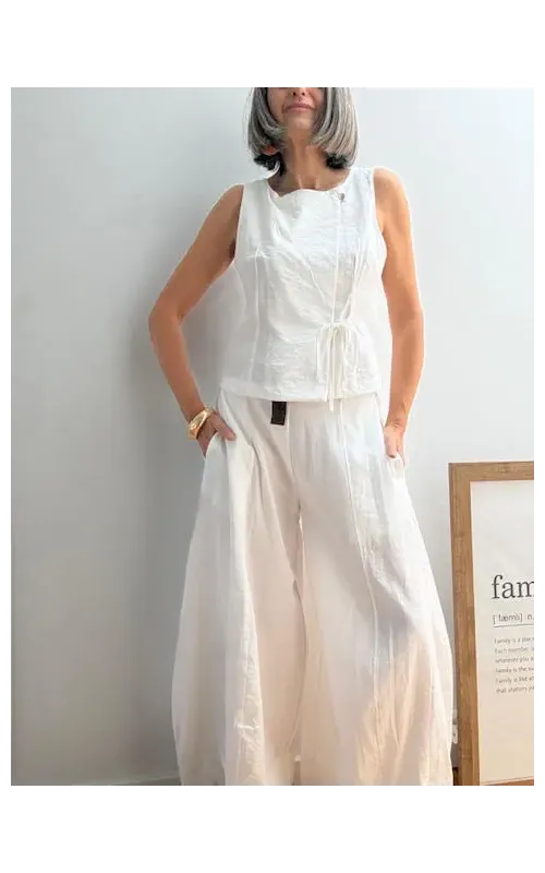 Pantalones Katte Blanco