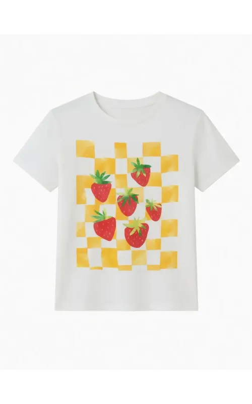 Camiseta Fresas