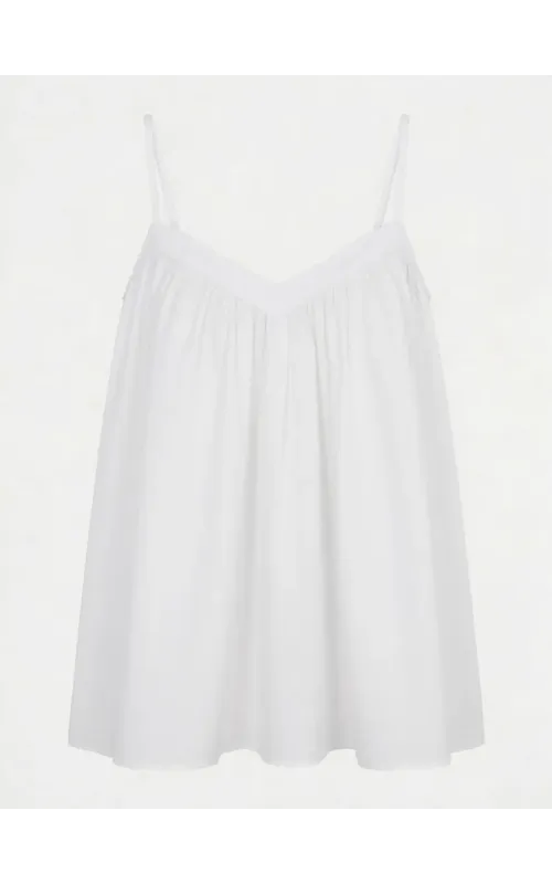 Top Flecos Blanco