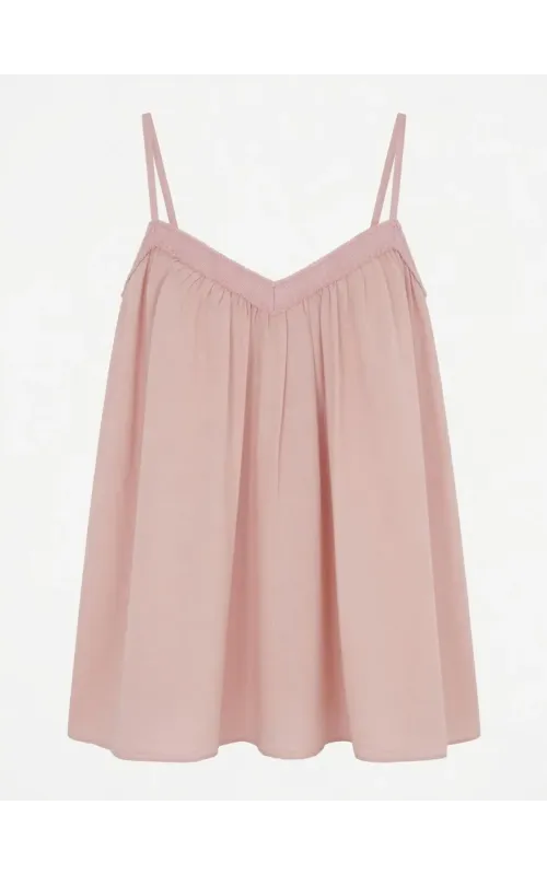 Top Flecos Rosa