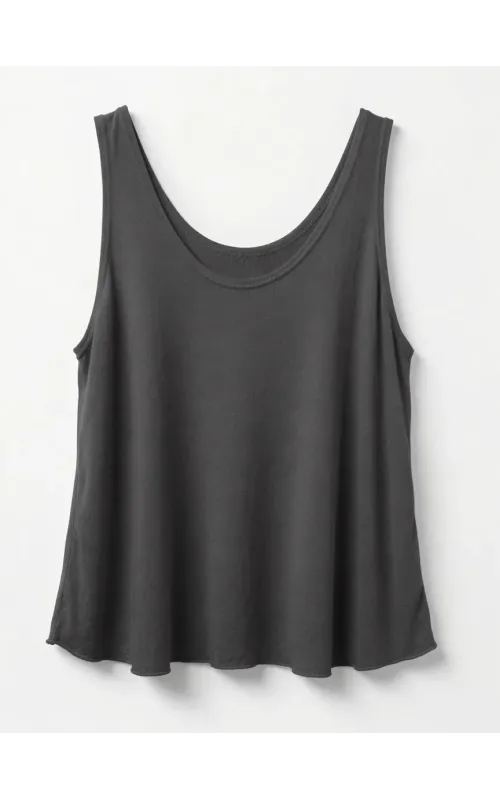 Camiseta Tirantes Lino Gris